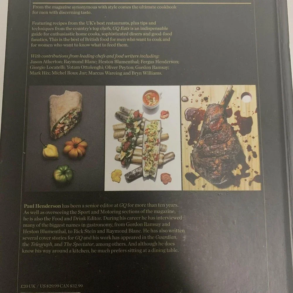 GQ EATS‎ By Paul Henderson - Hardcover Book